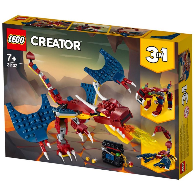 Lego Creator - le dragon de feu Lego Creator - le dragon de feu
