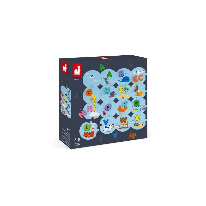 Puzzle j'apprends l'alphabet Puzzle j'apprends l'alphabet
