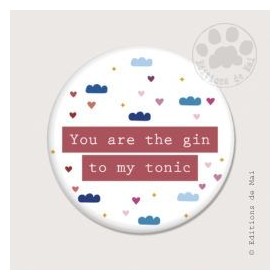 Magnet rond - You are the...