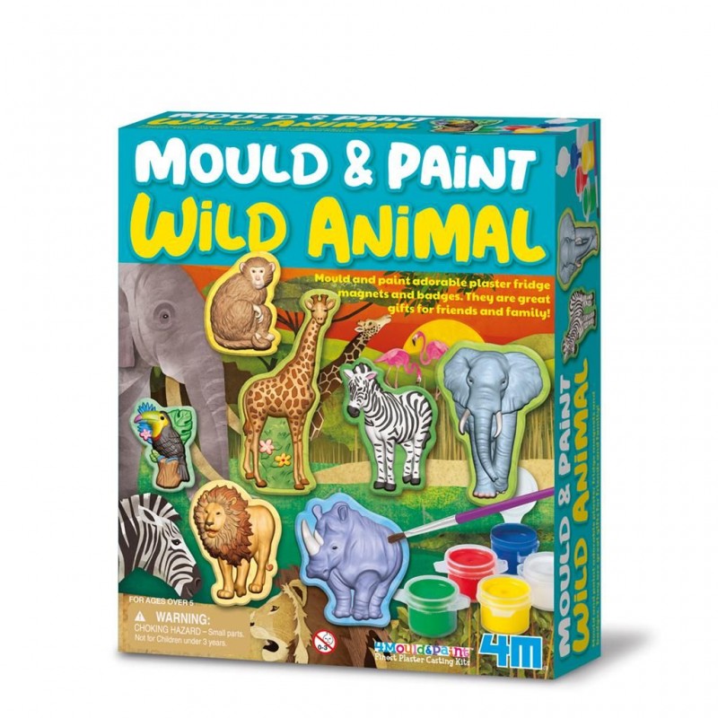 4M Kit de moulage et peinture - Safari