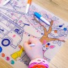 Set de table à colorier en silicone - Dream van