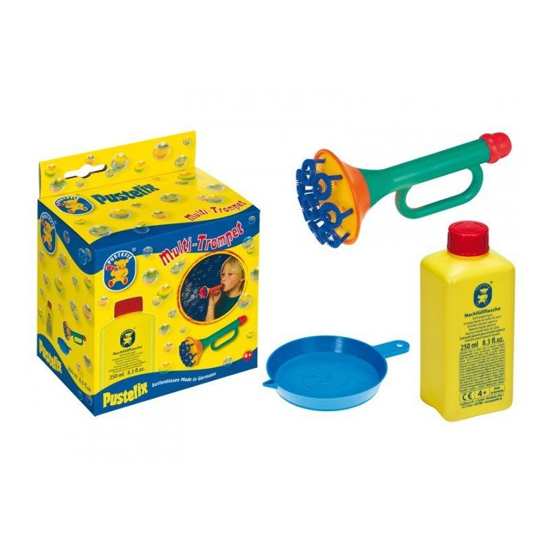 Multi trompette à bulles - Pustefix Multi trompette à bulles - Pustefix