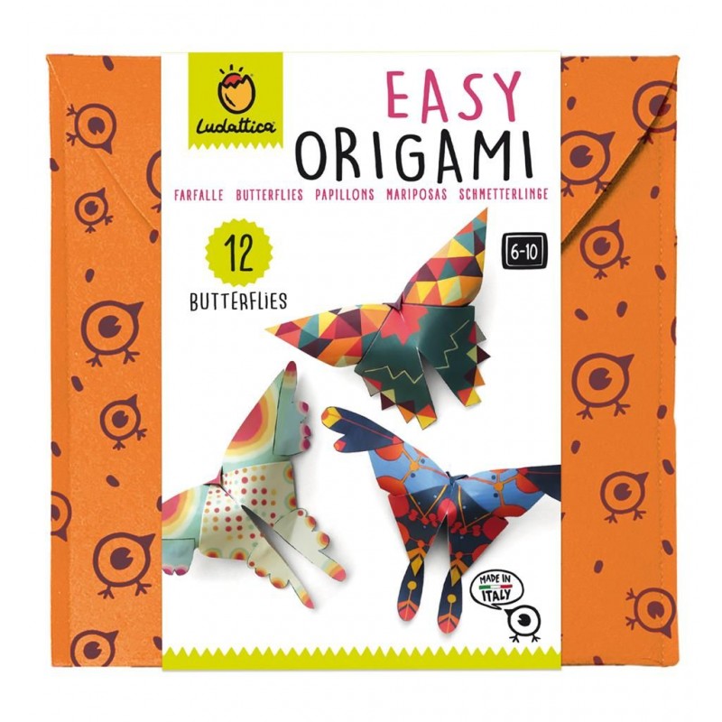 Easy origami papillons