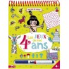 Les jeux de mes 4 ans - bloc avec feutre effaçable