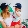 Casquette mini navy blue adulte maman