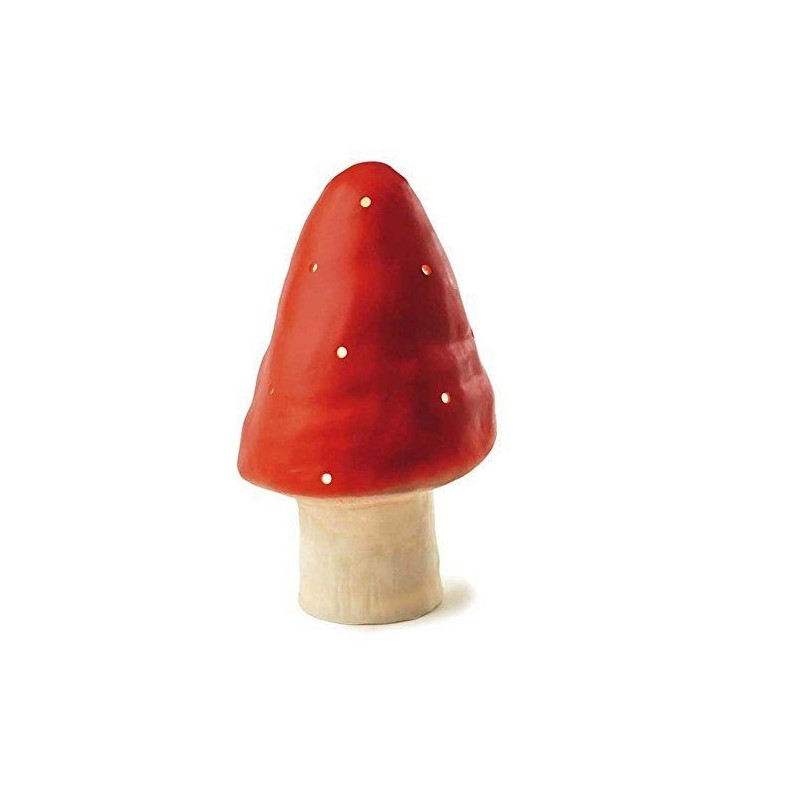 Lampe champignon petit rouge