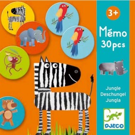 Mémo 30 pcs - Jungle