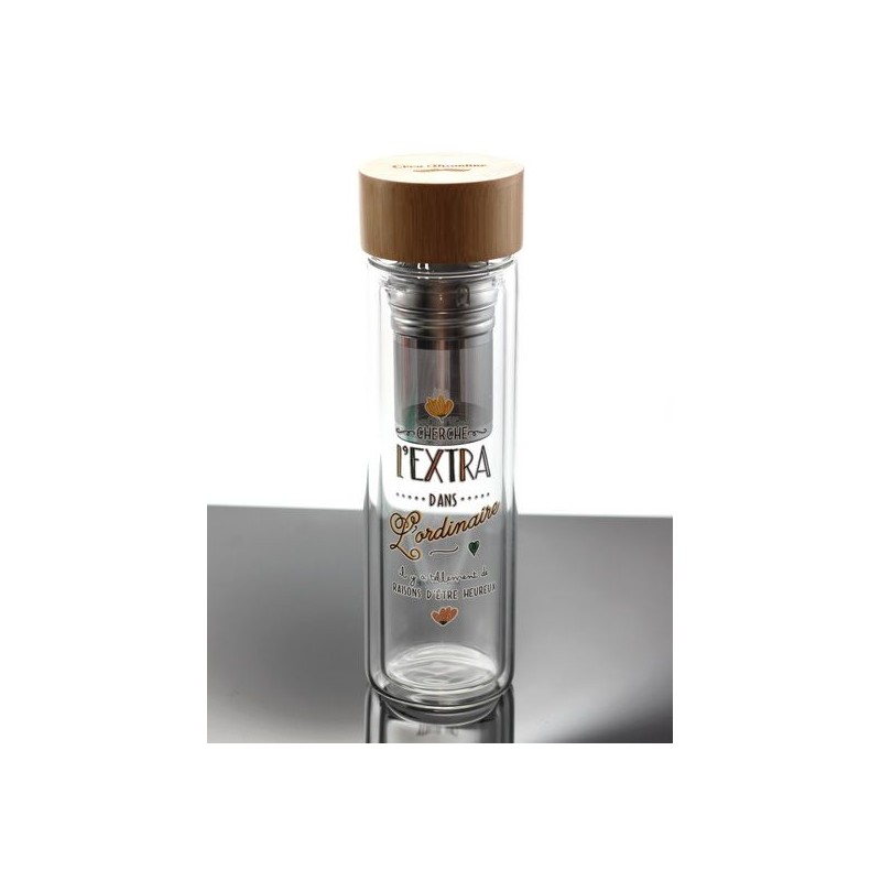 Bouteille infuseur nomade - Extra