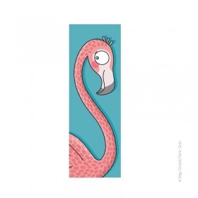 Tableau tête de flamant...