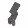 Collants GOTS - Pois anthracite T 50 - 56