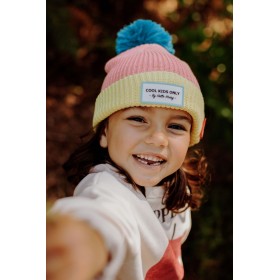Bonnet Color Block pink -...