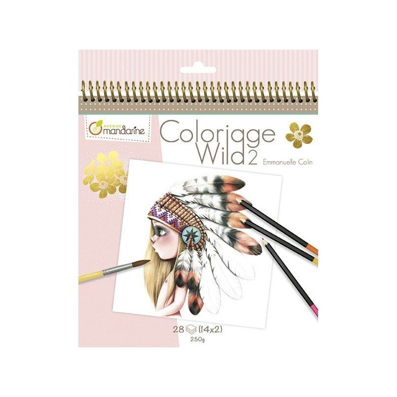 Carnet de coloriage Wild 2 Carnet de coloriage Wild 2