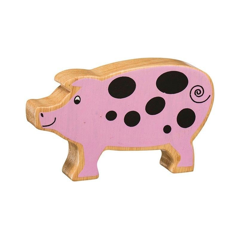 Lanka kade - Cochon bois naturel peint