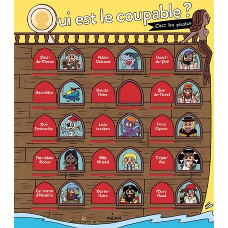 Qui est le coupable ? Chez les pirates Qui est le coupable ? Chez les pirates