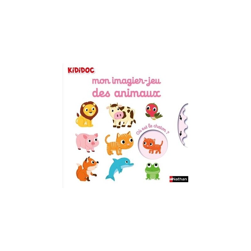 Mon imagier-jeu des animaux Mon imagier-jeu des animaux