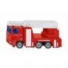 Camion de pompiers avec échelle