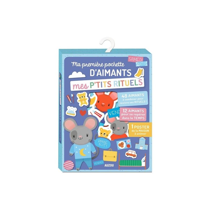 Ma pochette d'aimants - Mes p'tits rituels Ma pochette d'aimants - Mes p'tits rituels