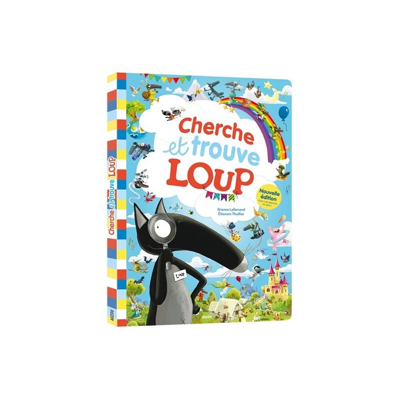 Cherche et trouve géant - Cherche et trouve Loup