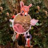 Grand miroir d'éveil Melimelos la biche - Les déglingos