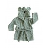 Peignoir vert koala 3-4 ans