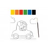 Peinture palette magique - Les Popipop