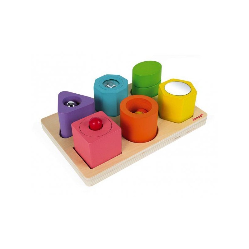 Puzzle 6 cubes sensoriels Puzzle 6 cubes sensoriels