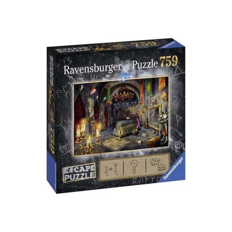 Escape puzzle 759 pcs - Dans le château du vampire Escape puzzle 759 pcs - Dans le château du vampire