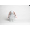 Moonie - Veilleuse lapin bruits blancs - Gris et rose