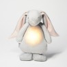 Moonie - Veilleuse lapin bruits blancs - Gris et rose