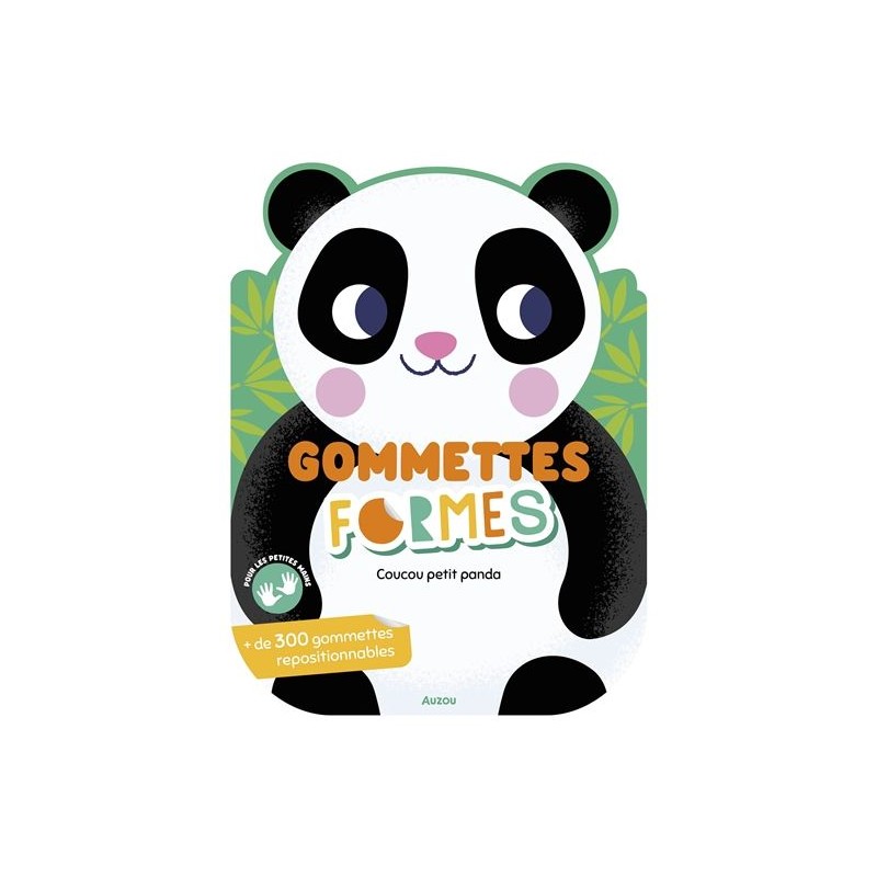 Gommettes formes - Coucou petit panda