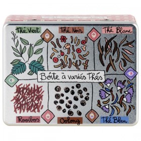 Boîte à variés thés
