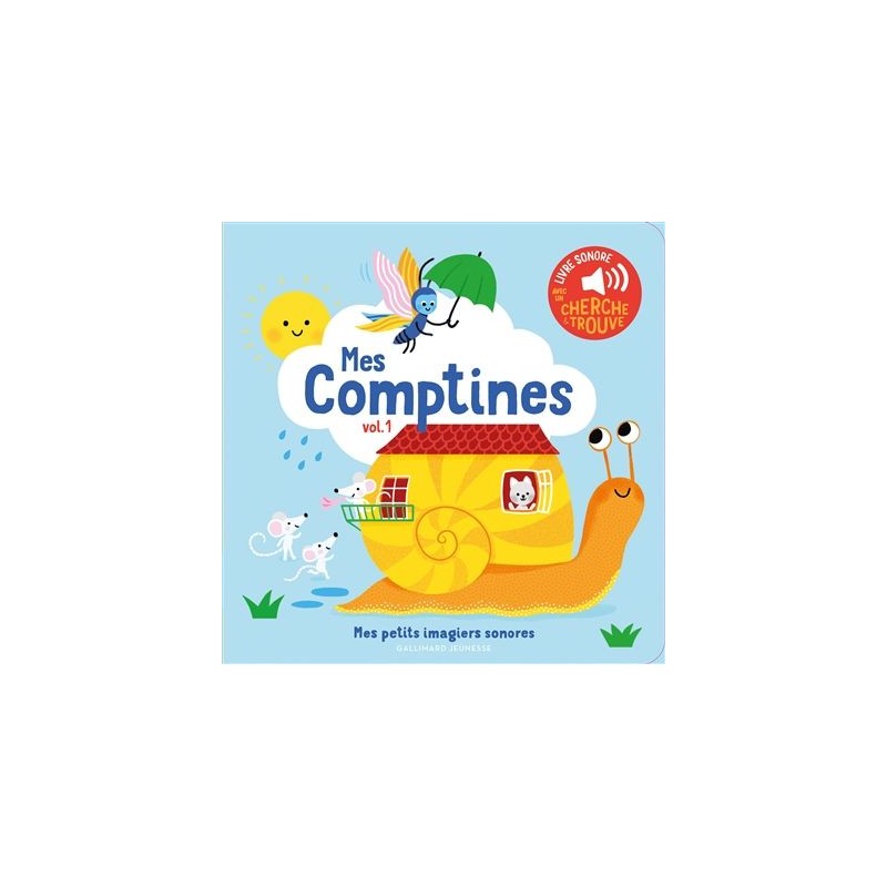 Mes petits imagiers sonores : Mes comptines - Tome 1