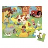 Puzzle Une journée à la ferme - 24 pièces