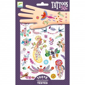 Tatouages - Plume color
