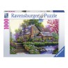 Puzzle 1000 pièces - Cottage romantique