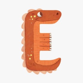 Lettre crocodile E...