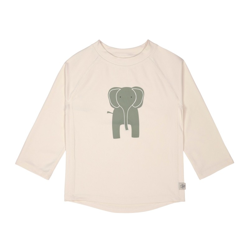 T-shirt anti-UV manches longues - Eléphant 7-12 mois