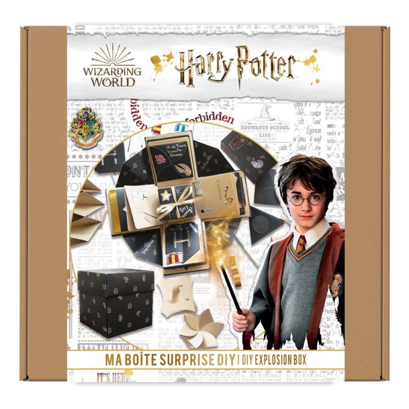Lampe Harry Potter avec baguette magique - Décoration - CADEAUX -   - Livres + cadeaux + jeux
