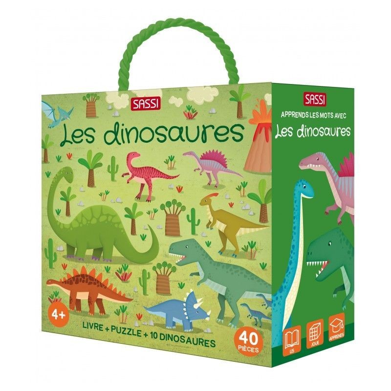 Puzzle Q-box - Les dinosaures