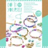 Perles de papier et bracelets à créer DIY - Chics et dorés