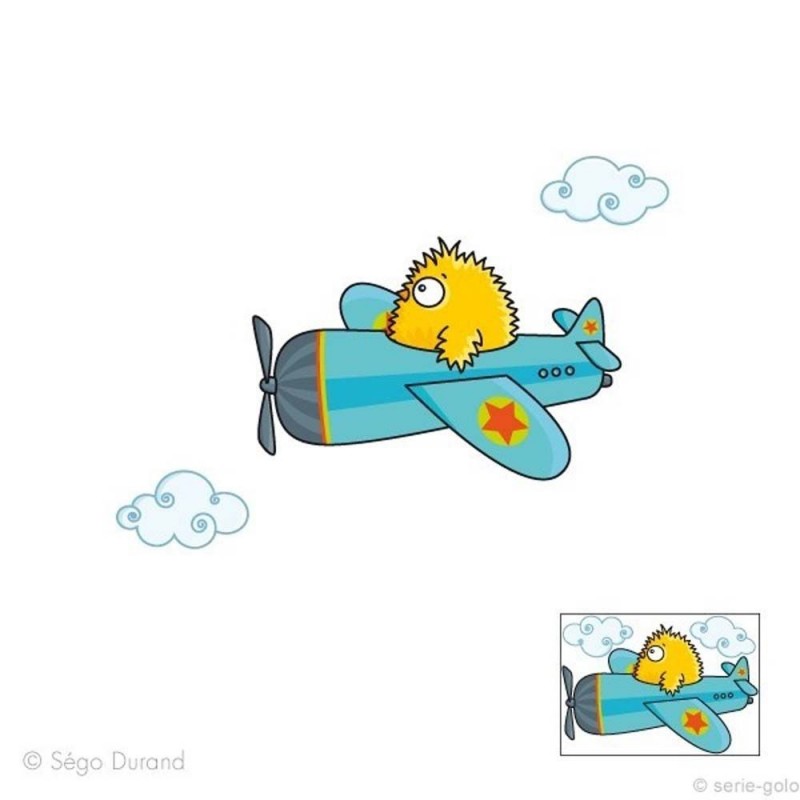 STICKERS S AVION PIOU STICKERS S AVION PIOU