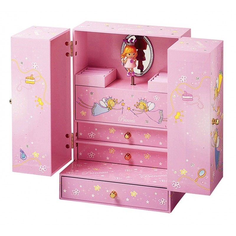 Armoire musicale - Princesse rose