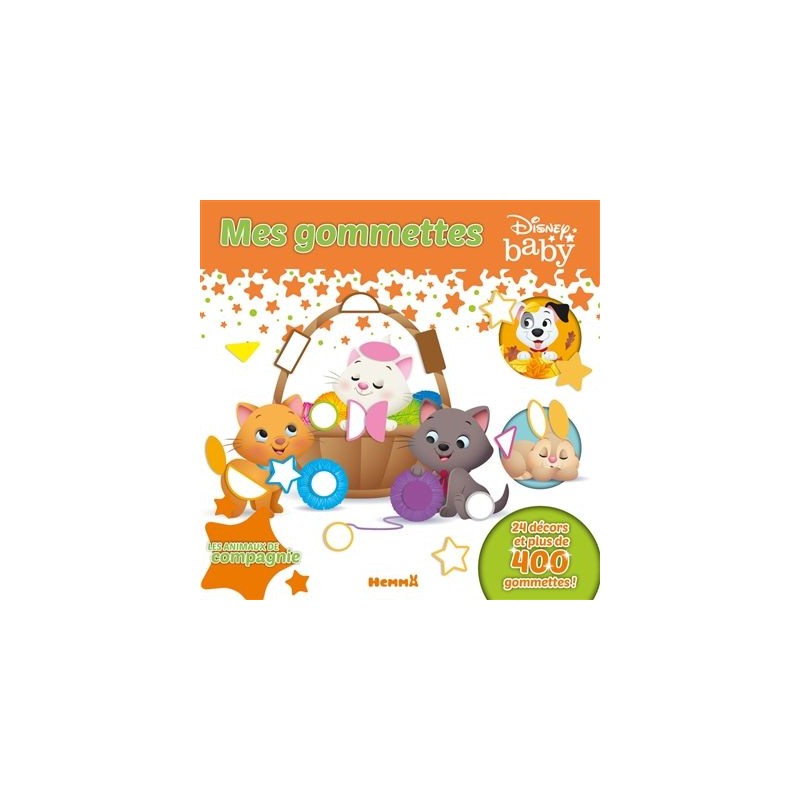 Disney baby - Mes gommettes - Animaux