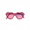 Lunettes de soleil coeurs - Rouge