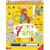 Les jeux de mes 7 ans - bloc avec feutre effaçable
