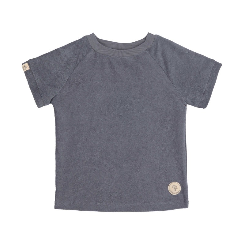 T-shirt en tissu éponge - Anthracite 7-12 mois