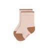 Chaussettes assorties GOTS - Rose poudré/caramel T 15-18 (Lot de 3)