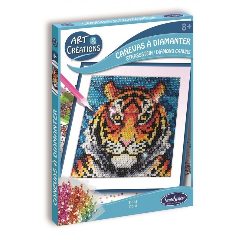 Canevas à diamanter - Tigre Canevas à diamanter - Tigre