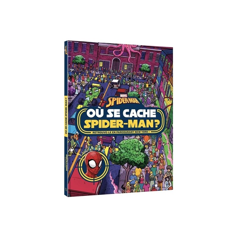 Où se cache Spider-Man ? : retrouve-le en parcourant New York !