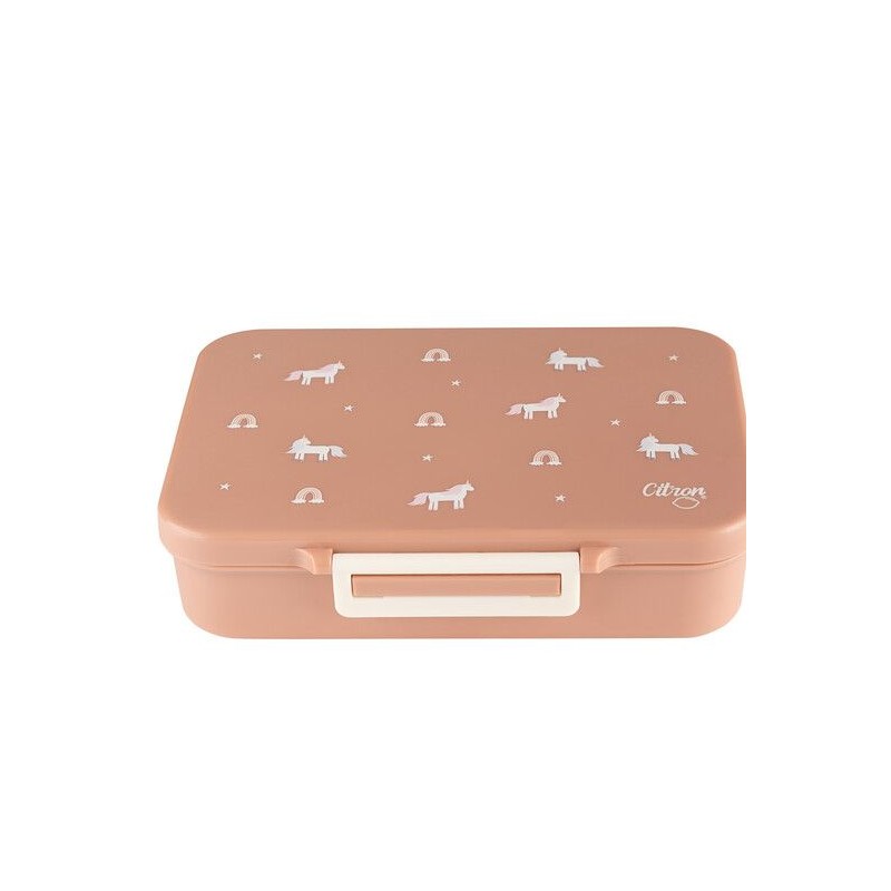 Lunchbox licorne - Grande boite à compartiments en tritan